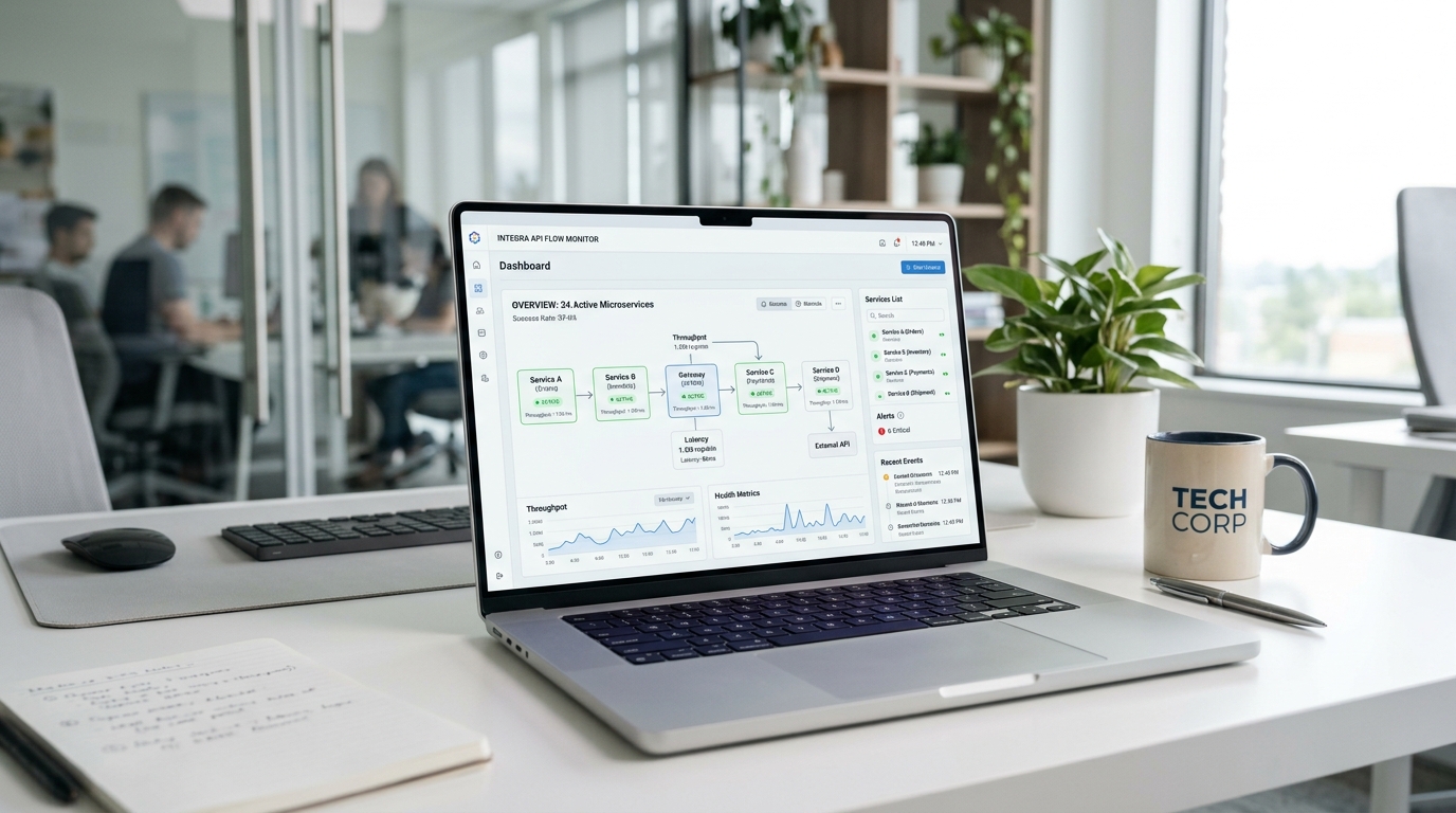 Enterprise Cloud Infrastructure & Microservices Monitor
